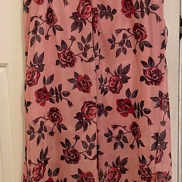 Mia Joy Colette Dress maxi rose floral NWTs ashes of roses  💐 Sz Large JOYFOLIE - Picture 4 of 11